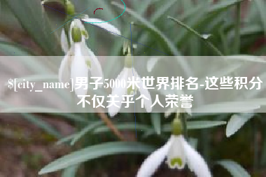 沂南男子5000米世界排名-这些积分不仅关乎个人荣誉