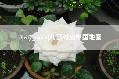 沂南九宫对应中国地图
