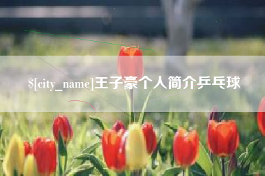 沂南王子豪个人简介乒乓球