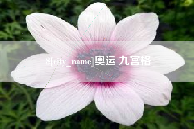 沂南奥运 九宫格