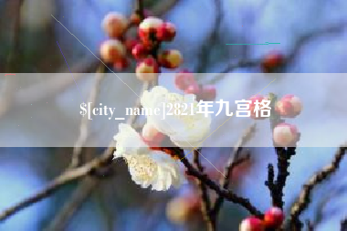 沂南2821年九宫格