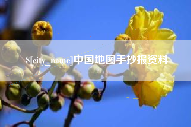 沂南中国地图手抄报资料