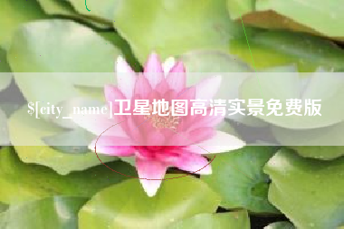 沂南卫星地图高清实景免费版