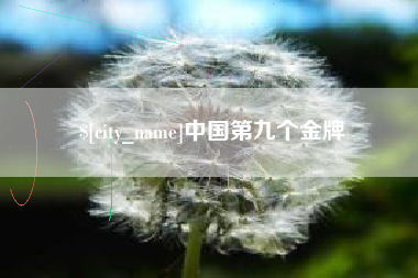 沂南中国第九个金牌