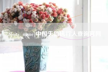 沂南中国失信执行人查询官网