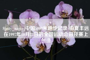 沂南中国5000米跑步记录-由夏丰远在1997年10月23日的全国运动会田径赛上创造
