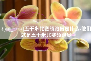 沂南五千米比赛领跑员是什么-他们就是五千米比赛领跑员