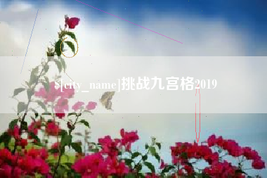 沂南挑战九宫格2019